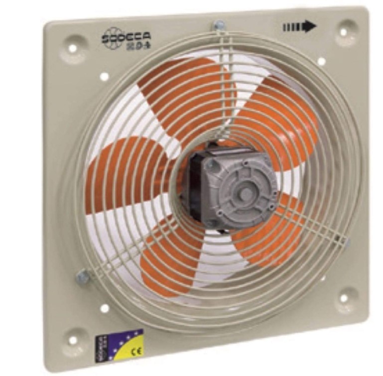 SODECA VENTILADOR HELICOIDAL 1300rpm 1350mf/h HCD-30-4M