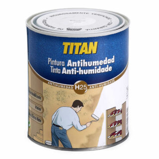 TITAN PINTURA ANTIHUMEDAD H25 750ML