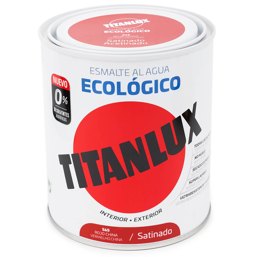 TITANLUX ESMALTE ECO SATINADO BLANCO 2.5LT