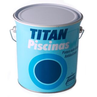 TITAN 027 PINTURA PISCINAS BRICO AZUL 4LTS