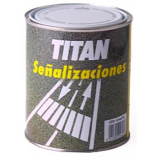 TITAN PINTURA SEÑALIZACIONES AMARILLO 4LTS