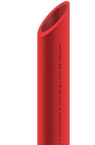 NIRON TUBO RED MONOCAPA PPR CT DIÁMETRO 25 S5 SDR11 (BARRA 5,8m) - Imagen 2