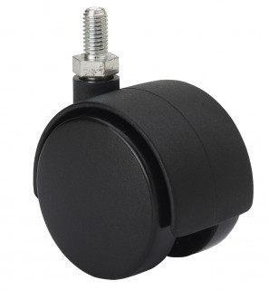 1-0125 RUEDA ESPIGA ROSCADA GIRATORIA  50