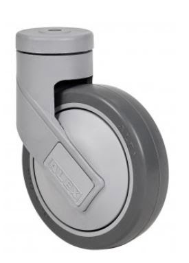 2-4637 RUEDA GIRATORIA 21HC125CP-PGAISB M10 GRIS