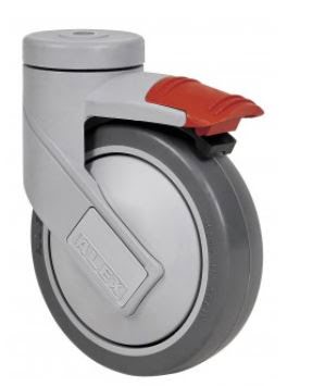 2-4638 RUEDA GIRATORIA 21HCFD125CP-PGAISB M10 GRIS