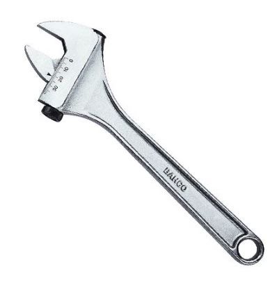 LLAVE AJUSTABLE MOLETA LATERAL CROMADO 6" - Imagen 2