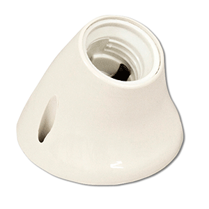 PORTALAMPARAS ZOLACO CURVO 40W BLANCO 6510U